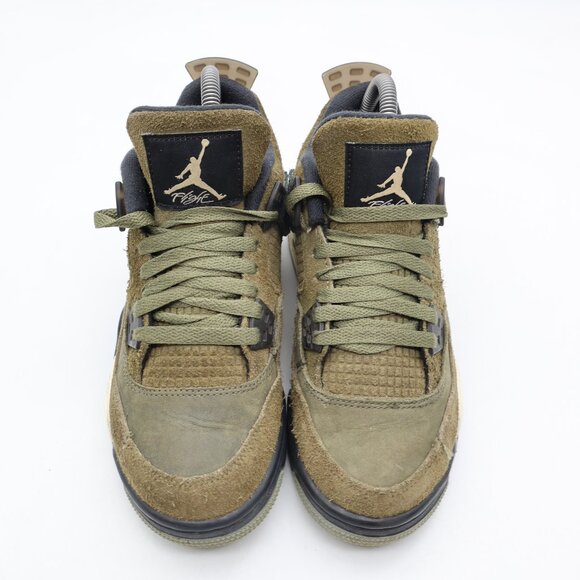 Nike Air Jordan 4 SE Retro Craft Olive Green Youth 4.5 Women’s 6 FB9928-200 - Picture 2 of 10